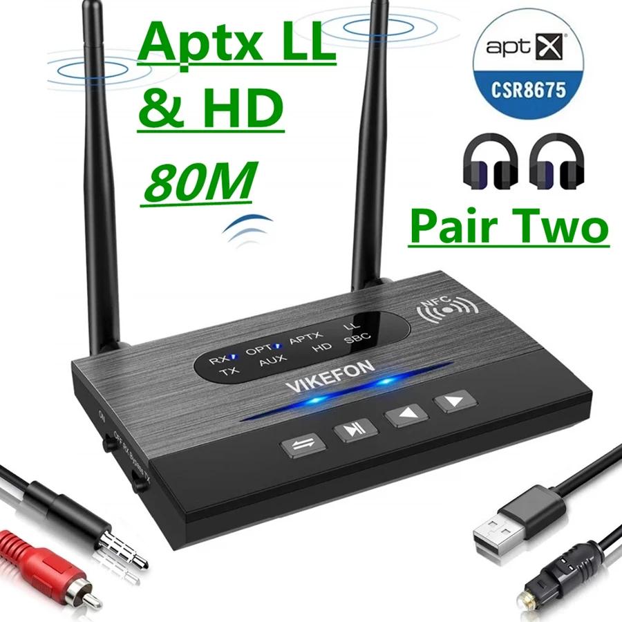 Aptx  HD  5.0  ۽ű ű, SPDIF 3.5mm 3.5 AUX RCA  , ڵ TV PC, 80M CSR8675